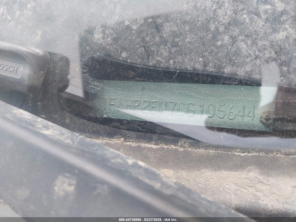 1FAHP2EW7CG105644 2012 FORD TAURUS photo no. 11