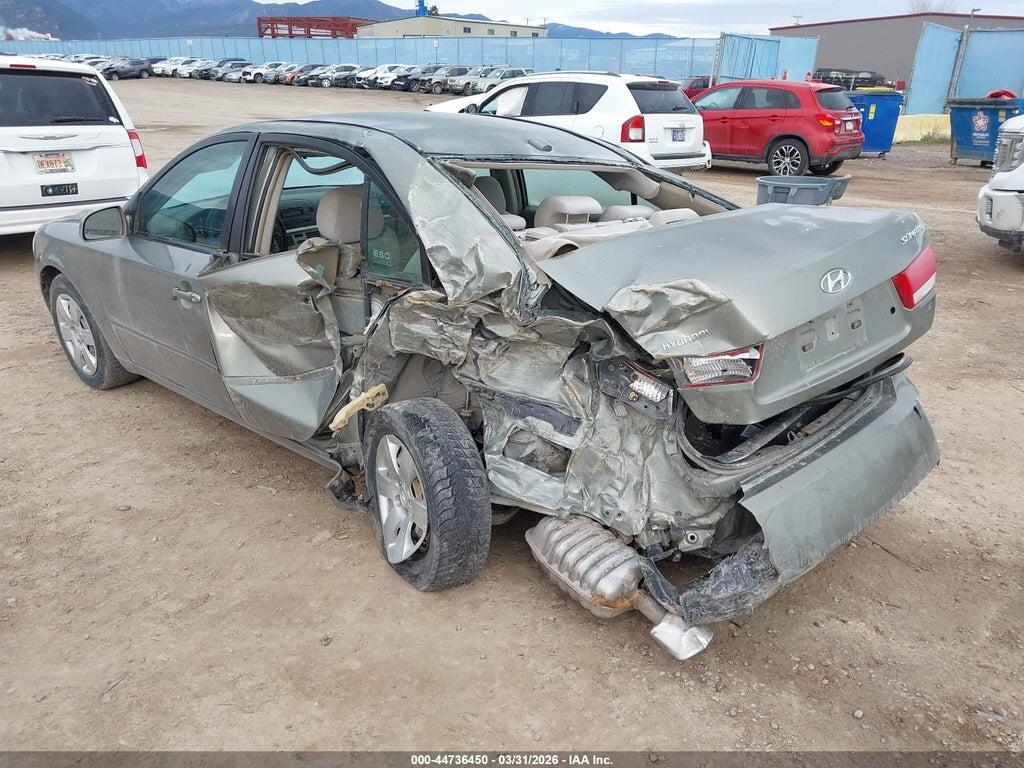 5NPET46F38H396262 2008 HYUNDAI SONATA photo no. 6