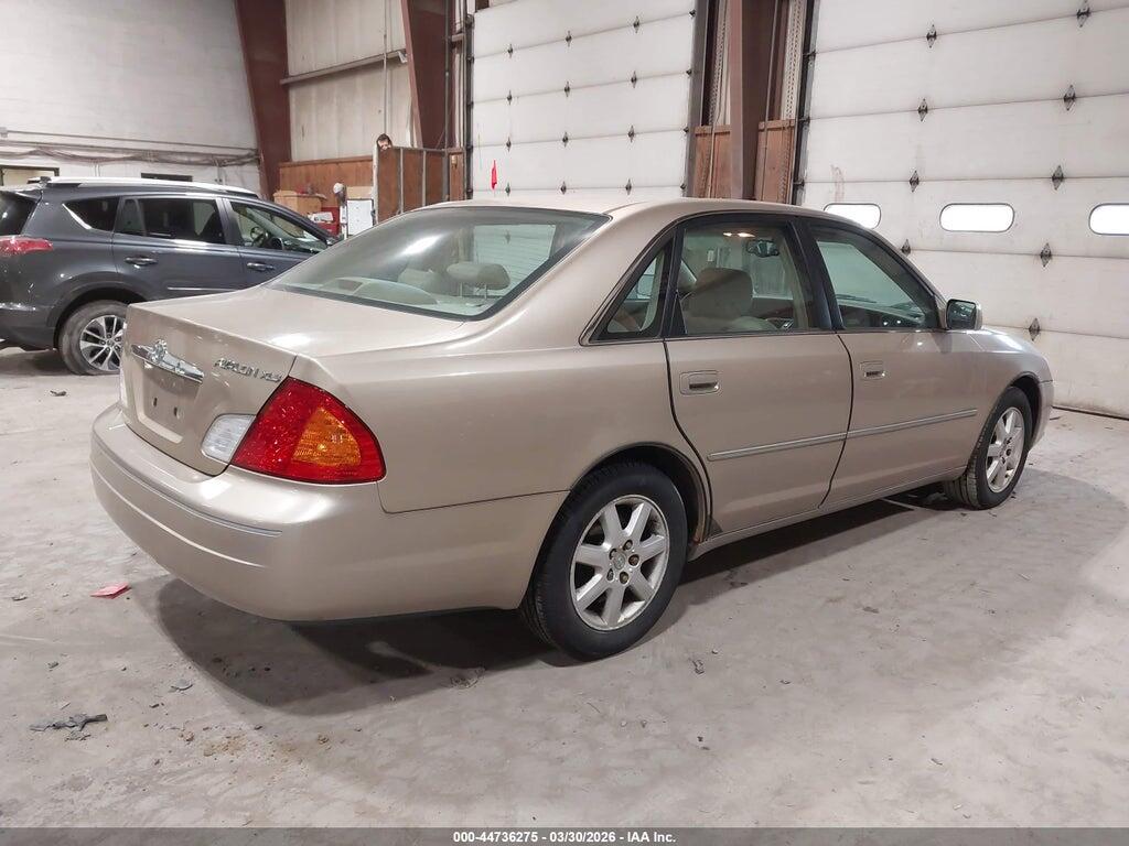 4T1BF28B51U174757 2001 TOYOTA AVALON photo no. 4