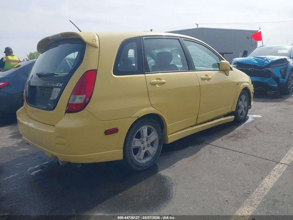 JS2RC41H535206308 2003 SUZUKI AERIO SX photo no. 4