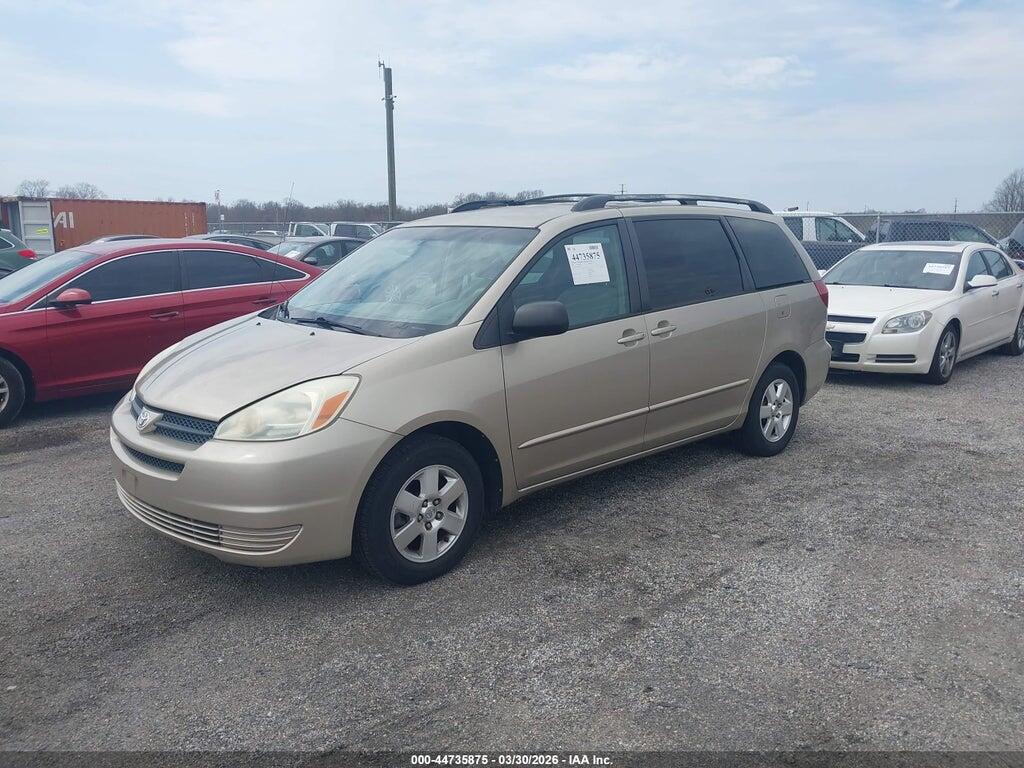5TDZA23C84S173130 2004 TOYOTA SIENNA photo no. 2