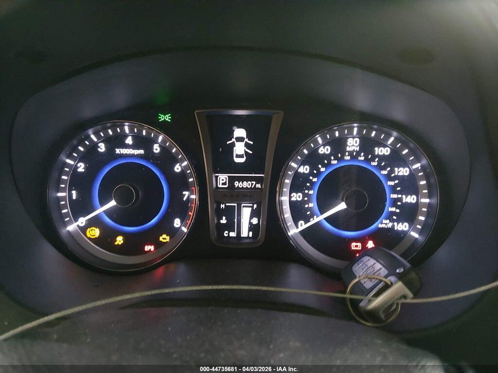 KMHFG4JG1CA167793 2012 HYUNDAI AZERA photo no. 7