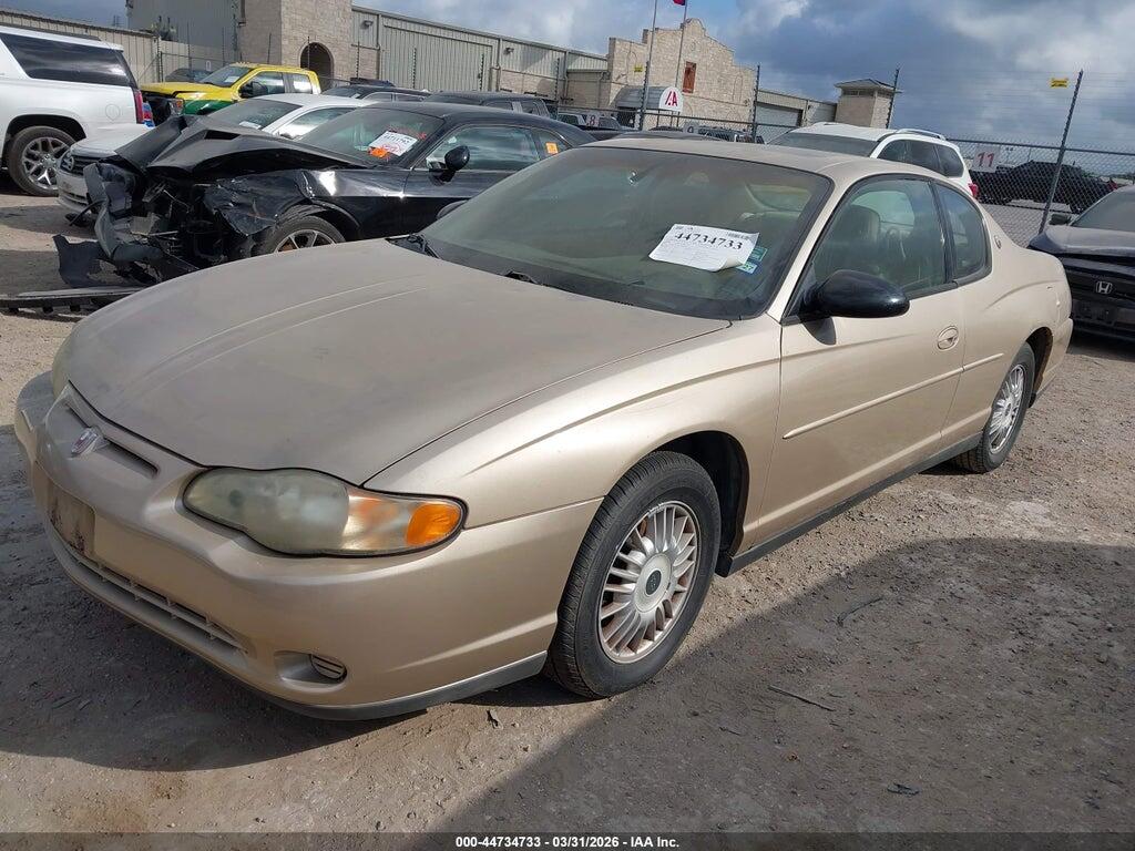 2G1WW12E1Y9209362 2000 CHEVROLET MONTE CARLO photo no. 2