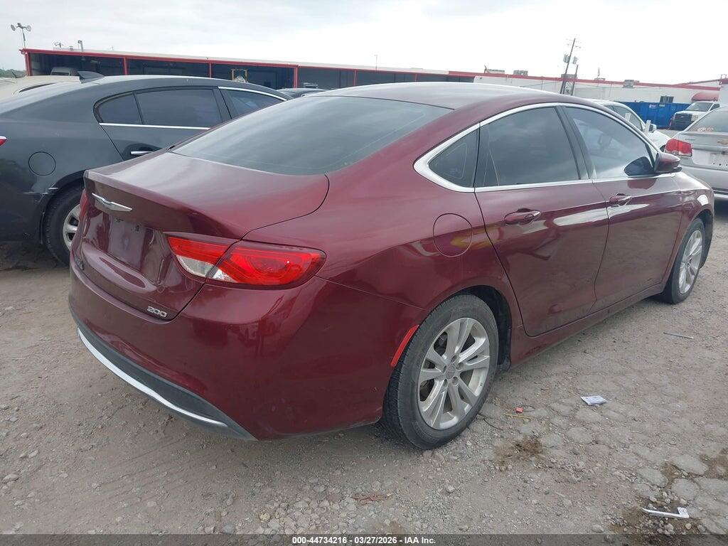 1C3CCCAB4GN137546 2016 CHRYSLER 200 photo no. 4