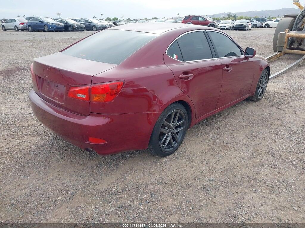 JTHBK262862010374 2006 LEXUS IS 250 photo no. 4