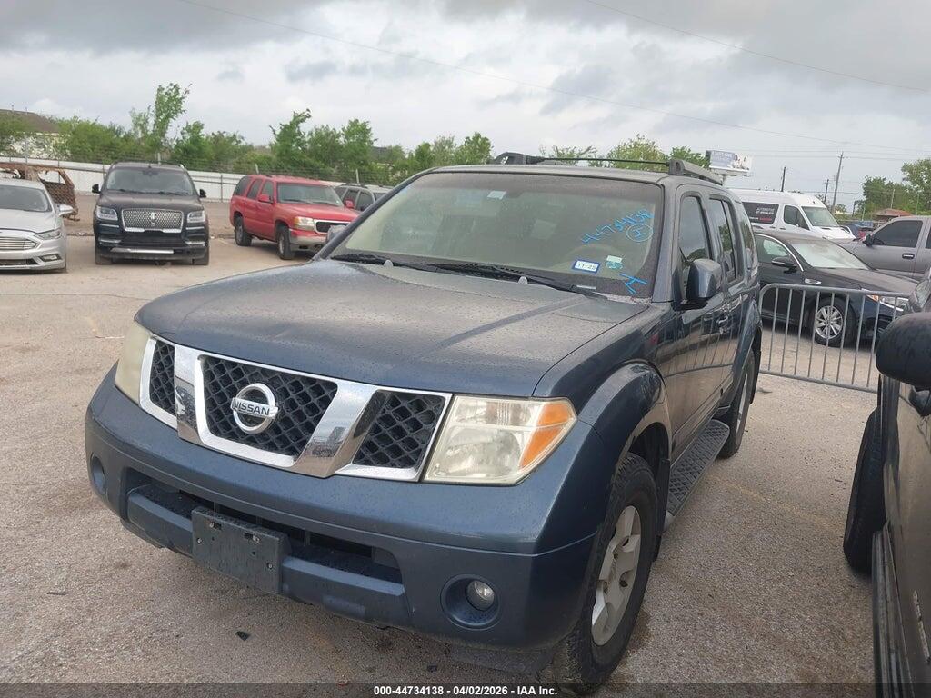 5N1AR18U75C753162 2005 NISSAN PATHFINDER photo no. 2