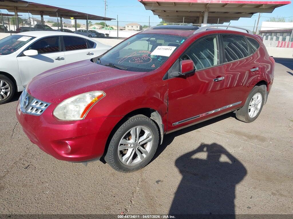 JN8AS5MV7DW654101 2013 NISSAN ROGUE photo no. 2