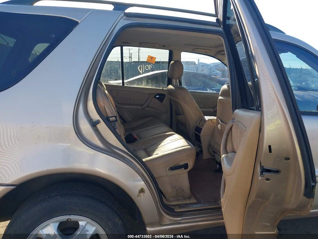 4JGAB57E94A502885 2004 MERCEDES-BENZ ML 350 photo no. 8