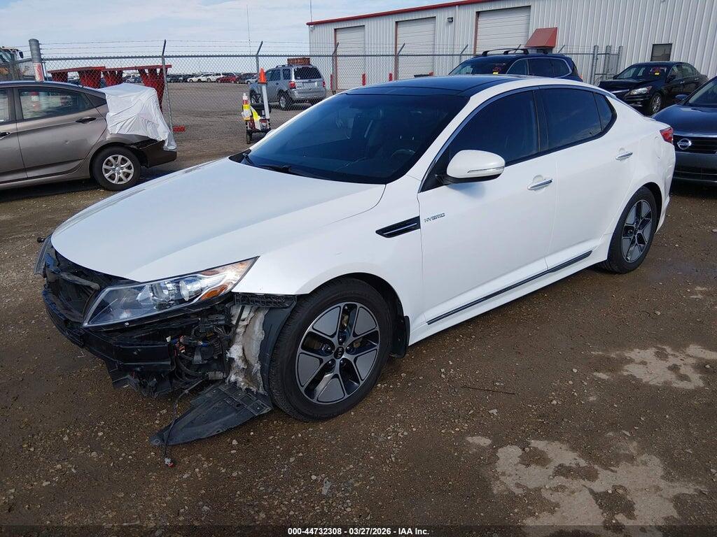 KNAGM4AD9D5055600 2013 KIA OPTIMA HYBRID photo no. 2