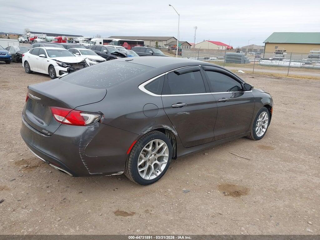1C3CCCEG8GN135742 2016 CHRYSLER 200 photo no. 4