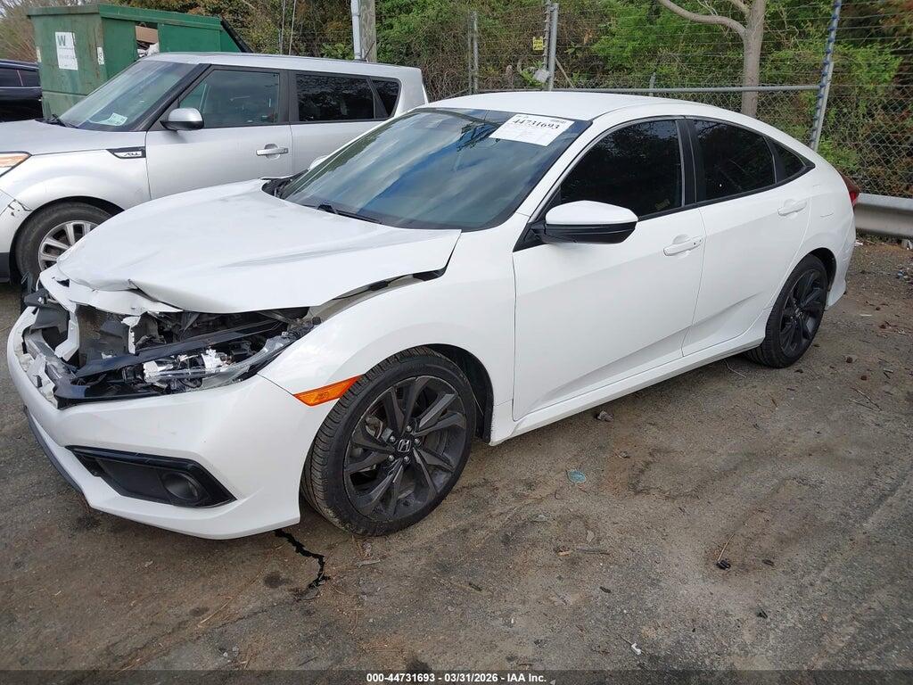 19XFC2F87KE003059 2019 HONDA CIVIC photo no. 2