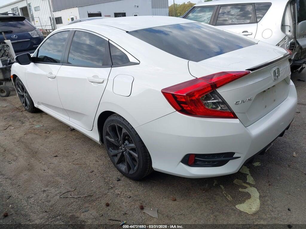 19XFC2F87KE003059 2019 HONDA CIVIC photo no. 3