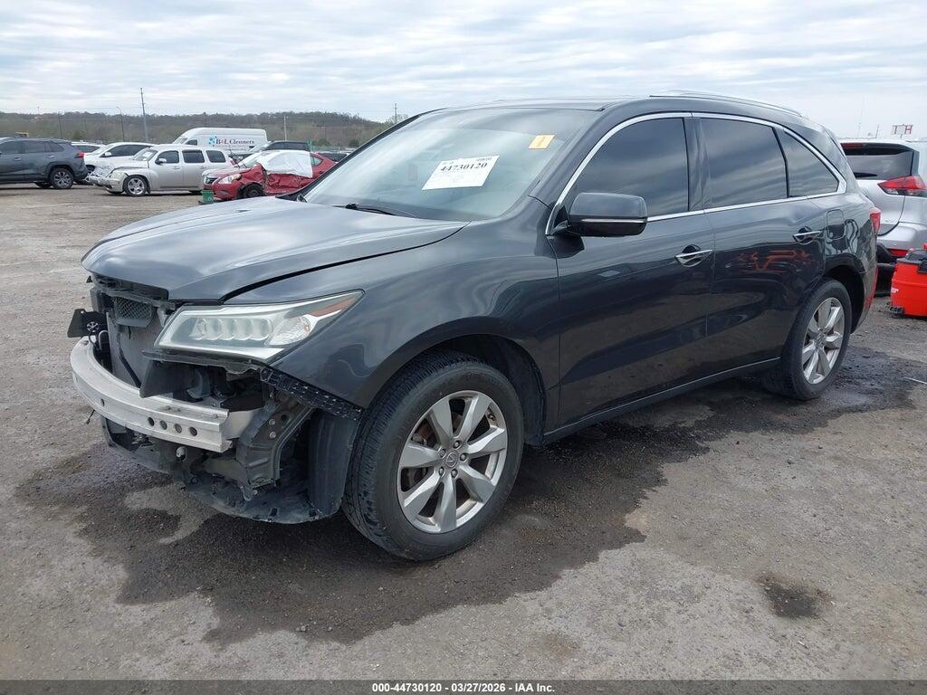 5FRYD4H83FB012340 2015 ACURA MDX photo no. 2