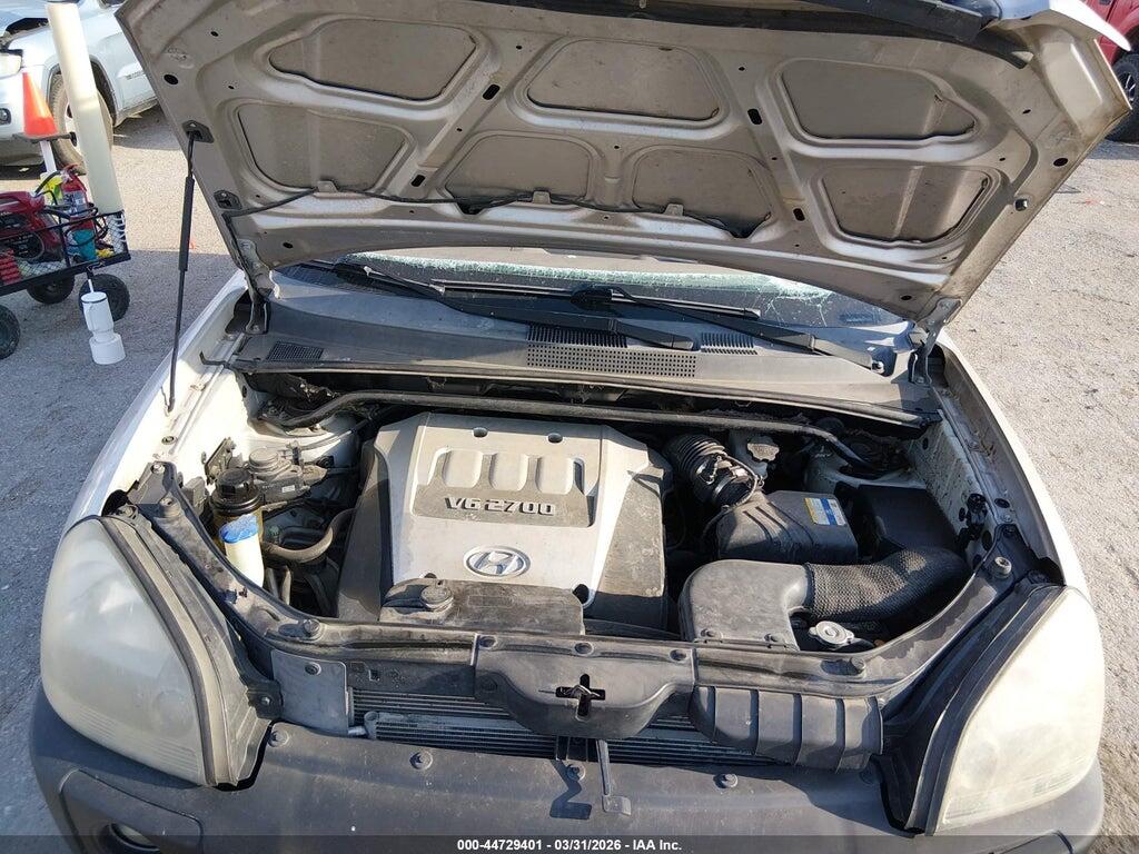 KM8JN72D76U365271 2006 HYUNDAI TUCSON photo no. 10