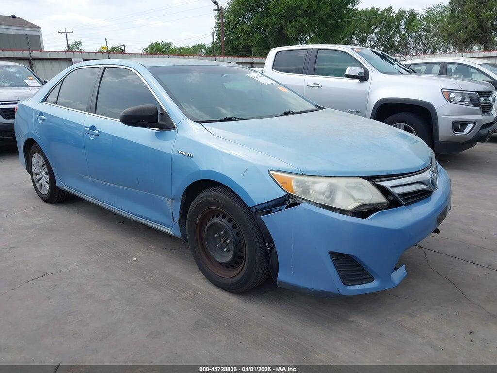 4T1BD1FK3CU054249 2012 TOYOTA CAMRY HYBRID photo no. 1
