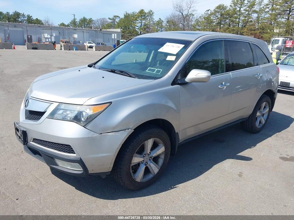 2HNYD2H34CH548286 2012 ACURA MDX photo no. 2
