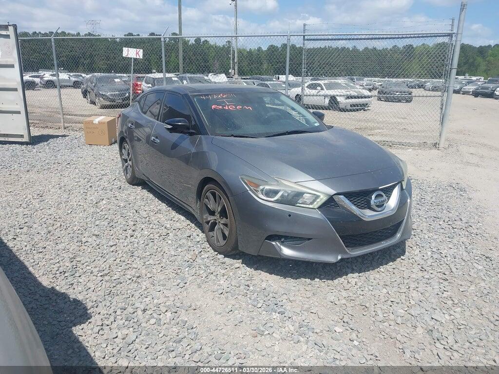 1N4AA6APXGC400825 2016 NISSAN MAXIMA photo no. 1