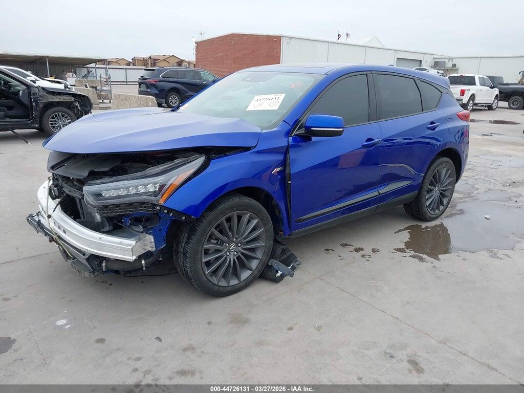 5J8TC2H82NL012295 2022 ACURA RDX photo no. 2