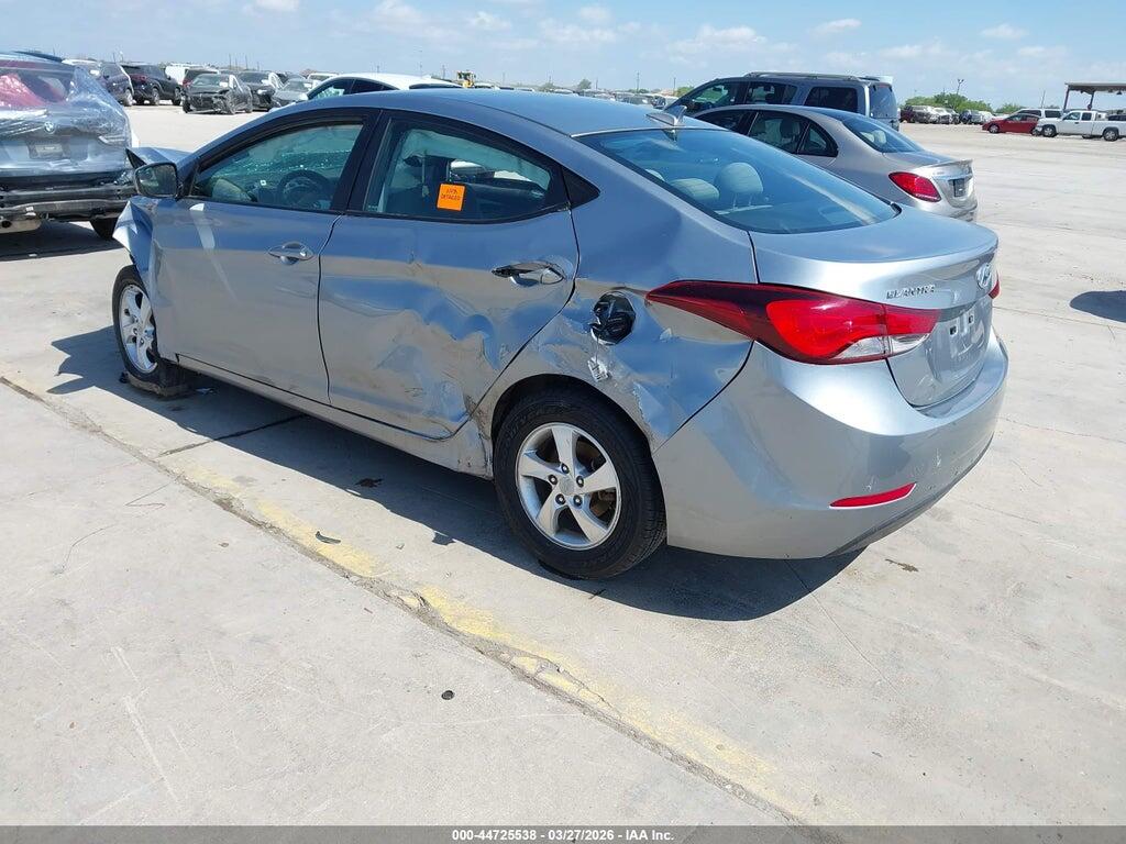 5NPDH4AE4FH549708 2015 HYUNDAI ELANTRA photo no. 3