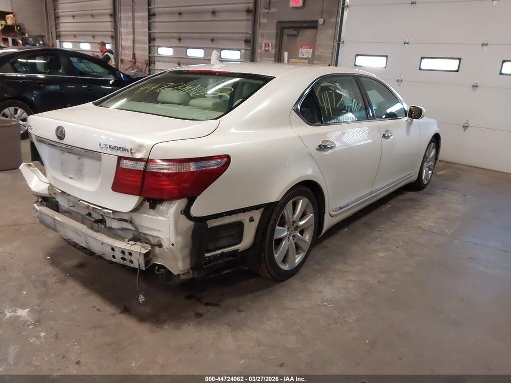 JTHDU46F085007214 2008 LEXUS LS 600H photo no. 4