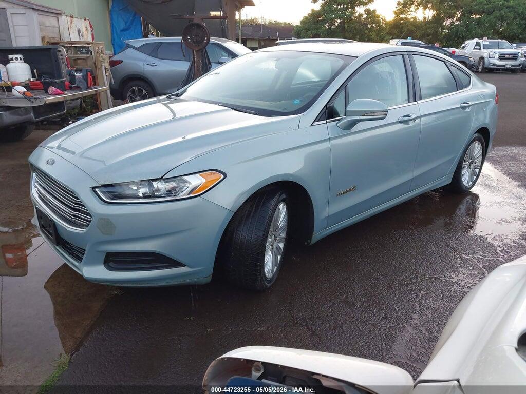 3FA6P0LU9ER270264 2014 FORD FUSION HYBRID photo no. 2