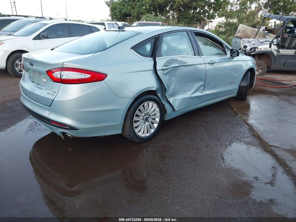 3FA6P0LU9ER270264 2014 FORD FUSION HYBRID photo no. 4