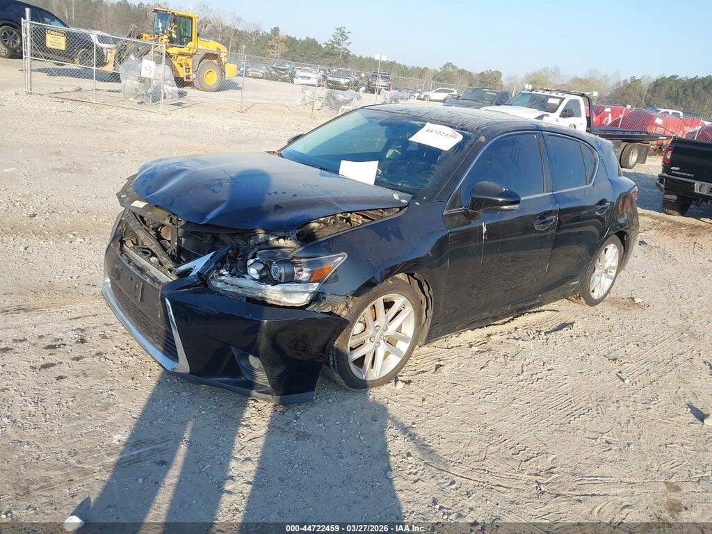 JTHKD5BH0G2259985 2016 LEXUS CT 200H photo no. 2