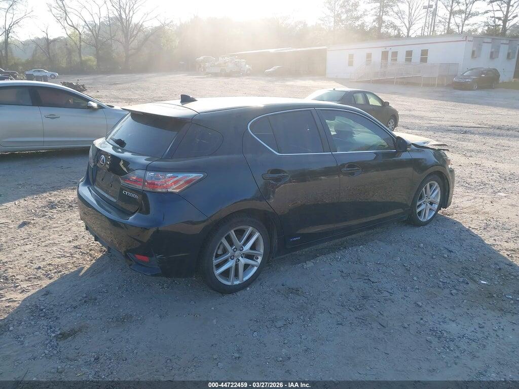 JTHKD5BH0G2259985 2016 LEXUS CT 200H photo no. 4