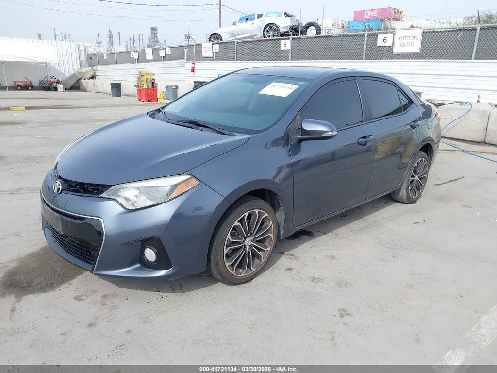 5YFBURHE6GP392564 2016 TOYOTA COROLLA photo no. 2