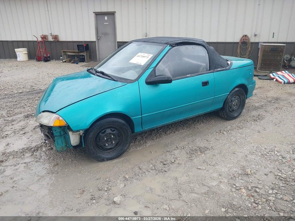 JG1MR3367PK211552 1993 GEO METRO photo no. 2