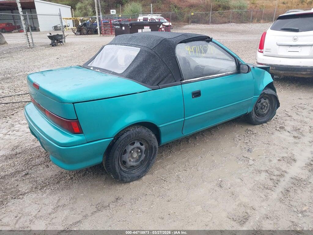 JG1MR3367PK211552 1993 GEO METRO photo no. 4