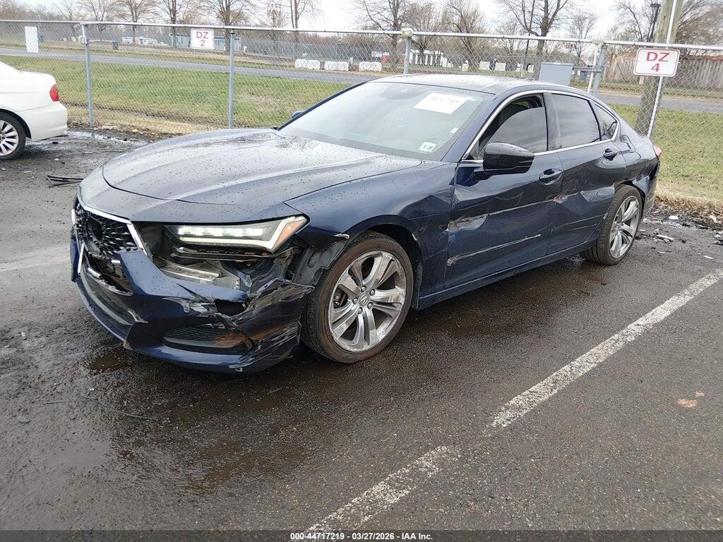 19UUB5F42MA007293 2021 ACURA TLX photo no. 2