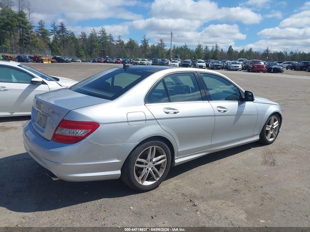 WDDGF81X58F171994 2008 MERCEDES-BENZ C 300 photo no. 4