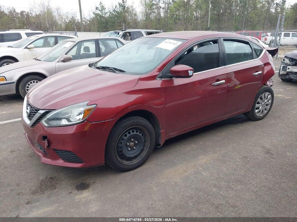 3N1AB7AP0HY237188 2017 NISSAN SENTRA photo no. 2