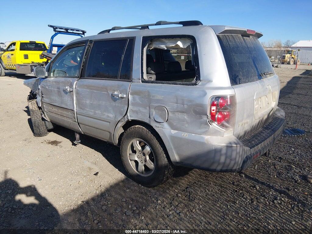2HKYF18607H538548 2007 HONDA PILOT photo no. 3