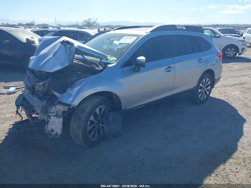 4S4BSBNC6G3361318 2016 SUBARU OUTBACK photo no. 2