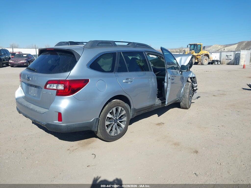 4S4BSBNC6G3361318 2016 SUBARU OUTBACK photo no. 4
