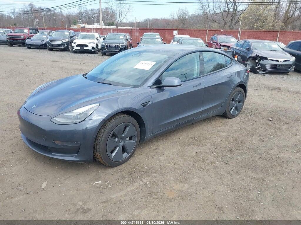 5YJ3E1EAXNF111993 2022 TESLA MODEL 3 photo no. 2