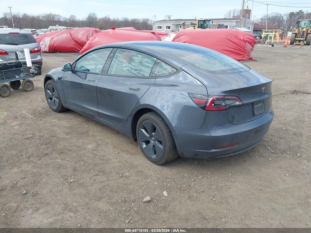 5YJ3E1EAXNF111993 2022 TESLA MODEL 3 photo no. 3