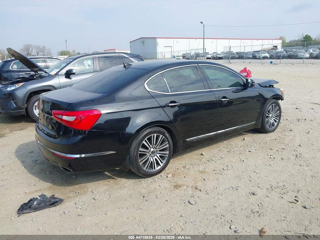 KNALN4D76F5190960 2015 KIA CADENZA photo no. 4