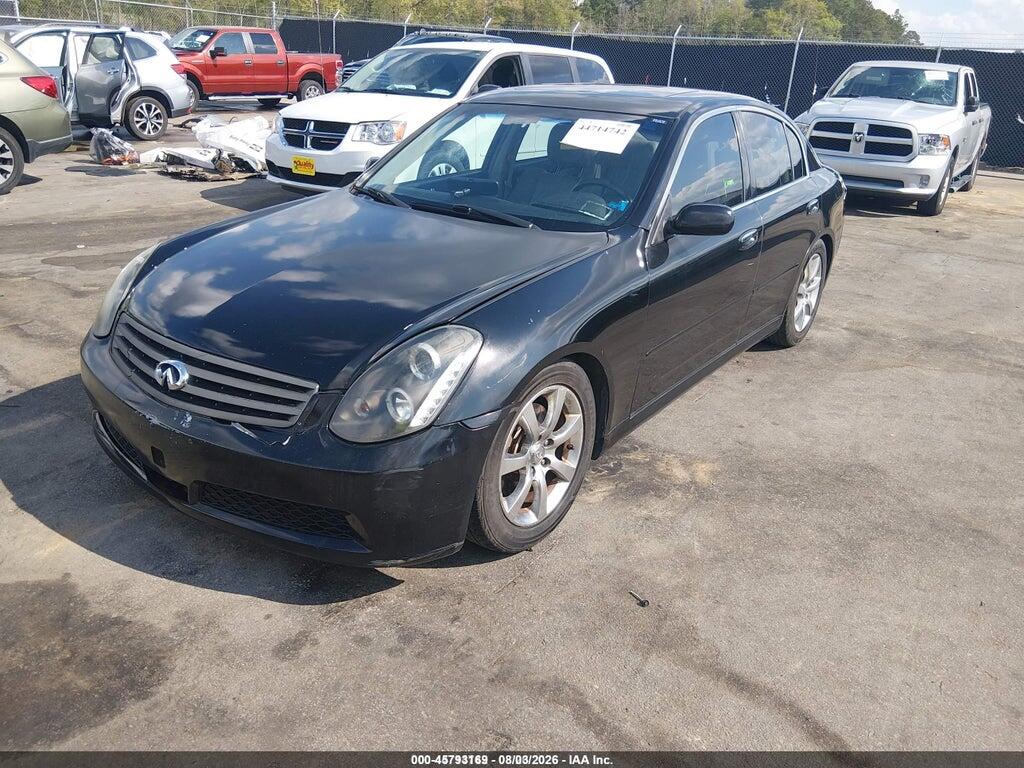 JNKCV51E26M502580 2006 INFINITI G35 photo no. 2
