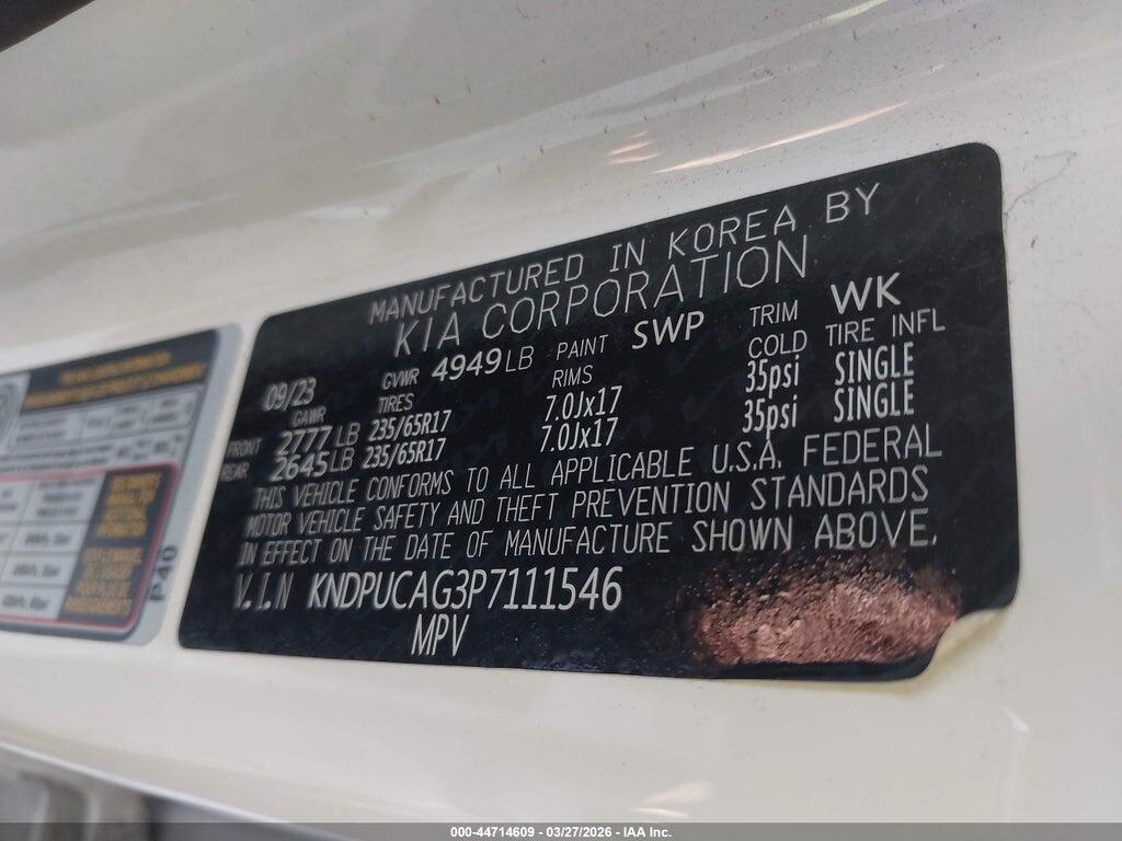 KNDPUCAG3P7111546 2023 KIA SPORTAGE HYBRID photo no. 9
