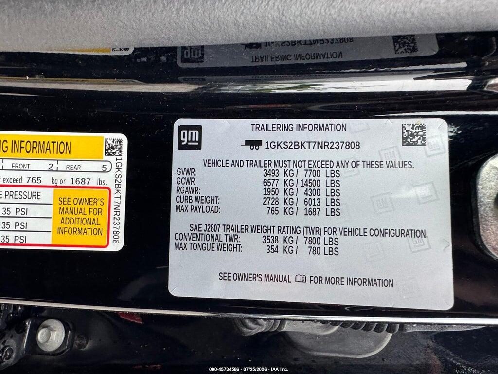2022 GMC YUKON SLT — Фото 9 из 10