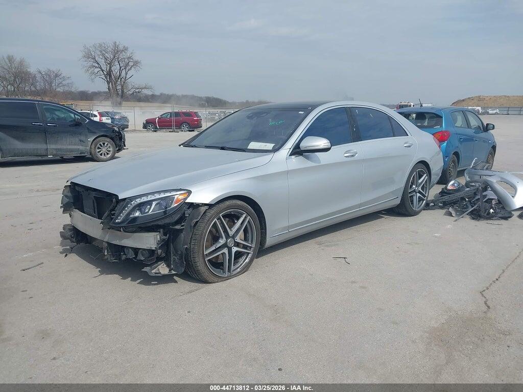 WDDUG8FB6FA177133 2015 MERCEDES-BENZ S 550 photo no. 2