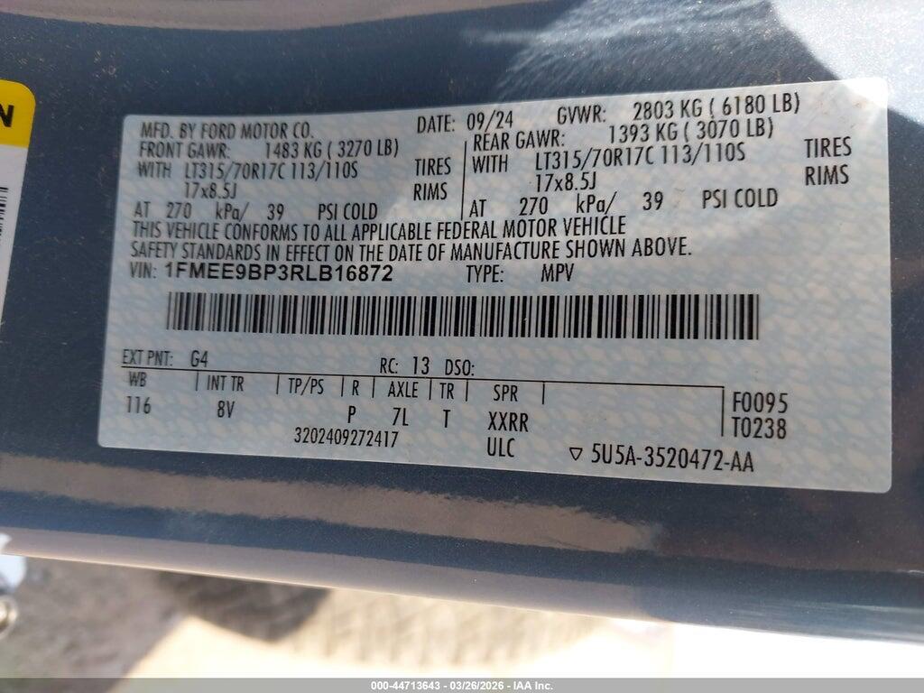 1FMEE9BP3RLB16872 2024 FORD BRONCO photo no. 9