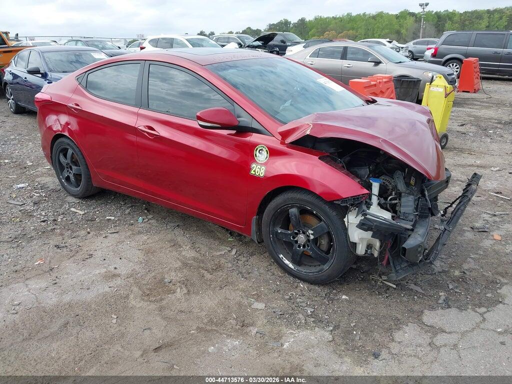 5NPDH4AE1DH295100 2013 HYUNDAI ELANTRA photo no. 1