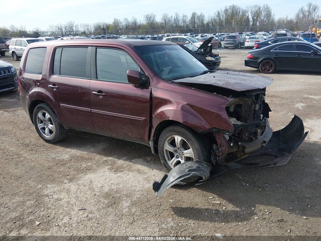 5FNYF4H66CB045838 2012 HONDA PILOT photo no. 1