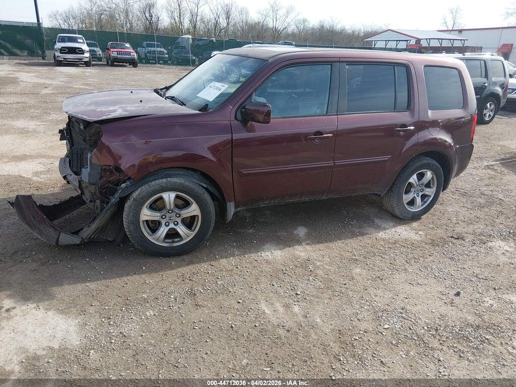 5FNYF4H66CB045838 2012 HONDA PILOT photo no. 2