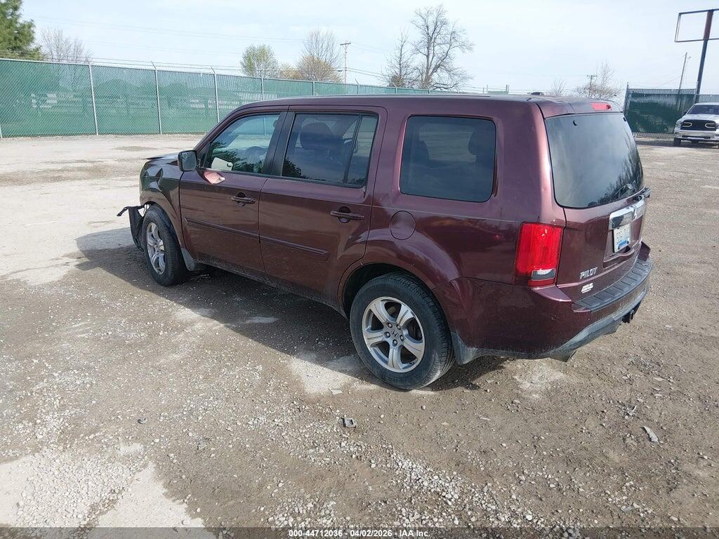 5FNYF4H66CB045838 2012 HONDA PILOT photo no. 3