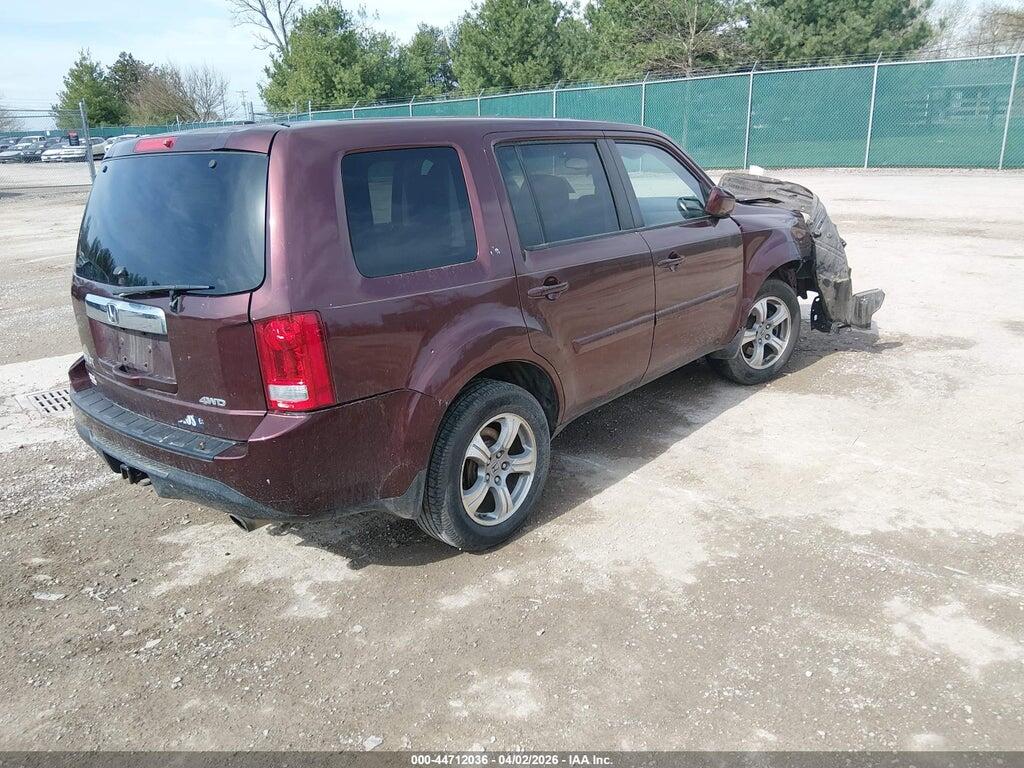 5FNYF4H66CB045838 2012 HONDA PILOT photo no. 4